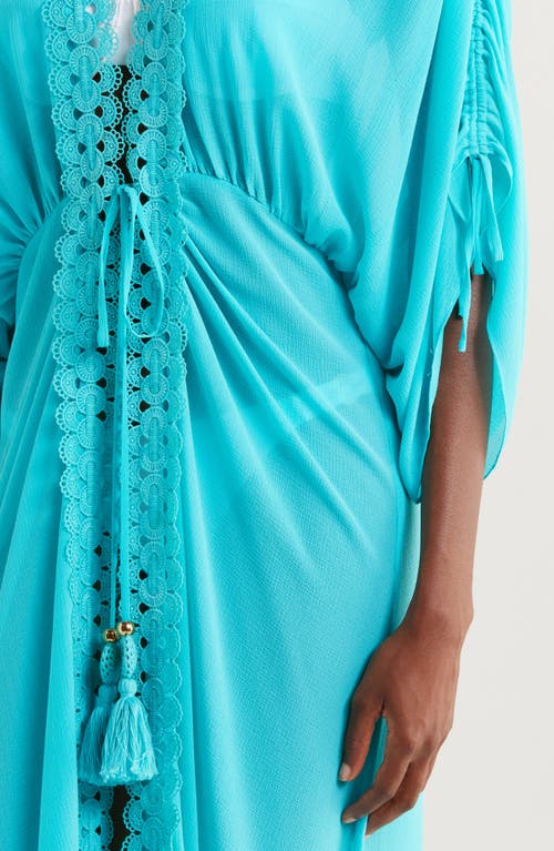 Ramy Brook Raelynn Lace Trim Cover-up