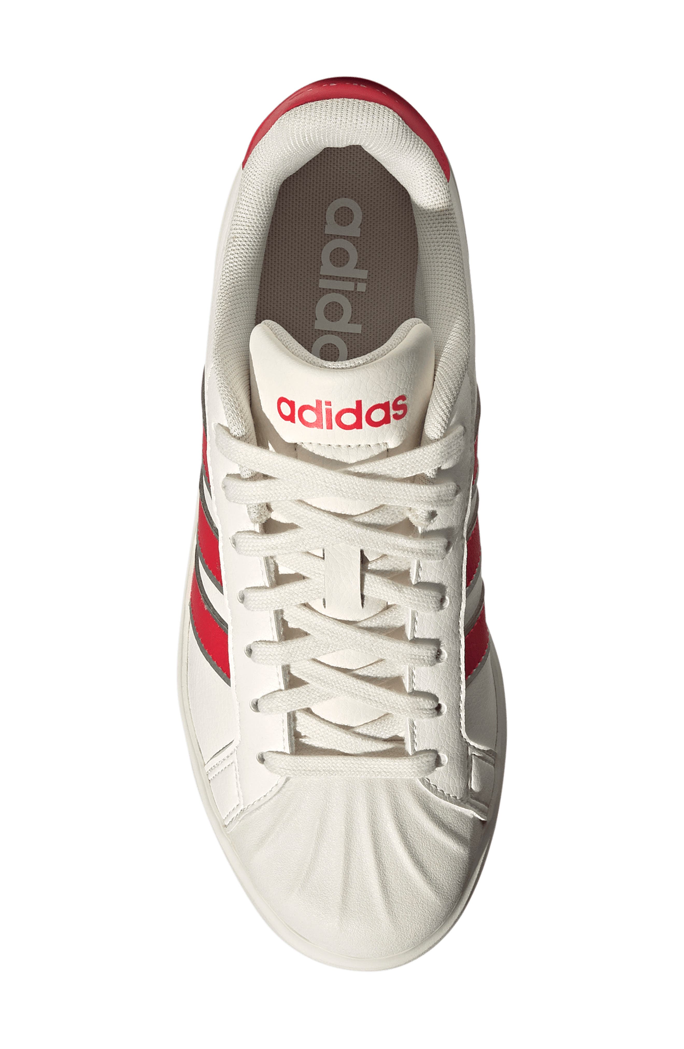 Streettalk Sneaker, Alternate, color, WHITE/ RED/ SILVER MET.