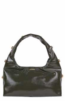 JASON WU Studded Patent Shoulder Bag