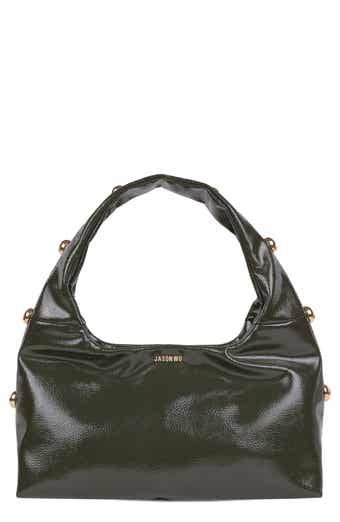 JASON WU Studded Patent Shoulder Bag