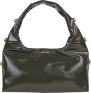JASON WU Studded Patent Shoulder Bag