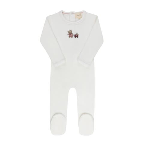 Embroidered Bear Collection Collection - Footie