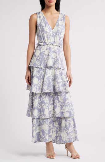 Chelsea28 Floral Tiered Maxi Dress
