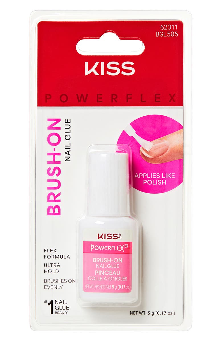 KISS PowerFlex<sup>™</sup> Brush-On Nail Glue, Main, color, 