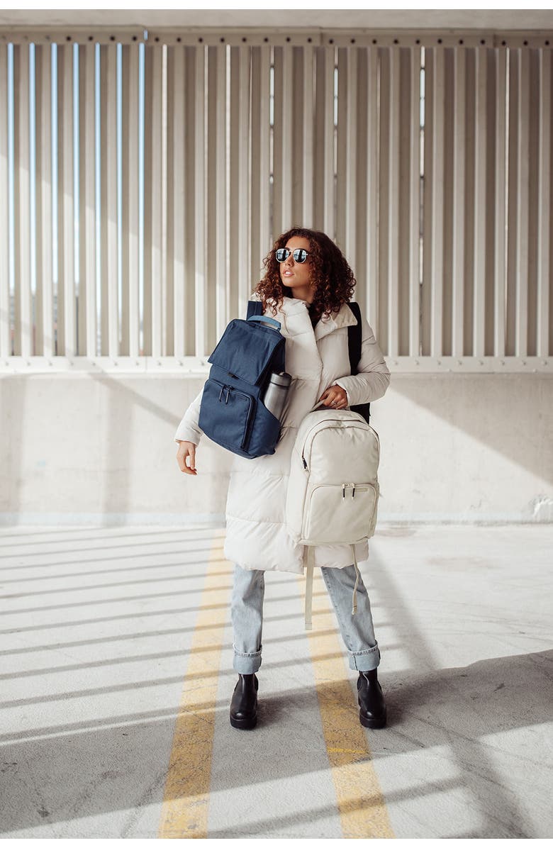 Brevite The Daily Backpack, Alternate, color, Misty Blue