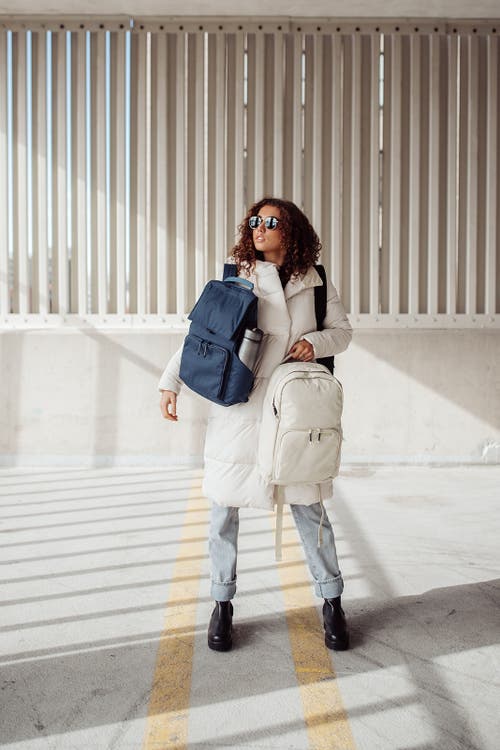 Brevitē Brevite The Daily Backpack In Blue