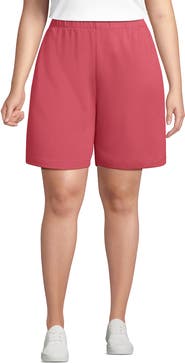 Lands' End Sport Knit High Rise Shorts