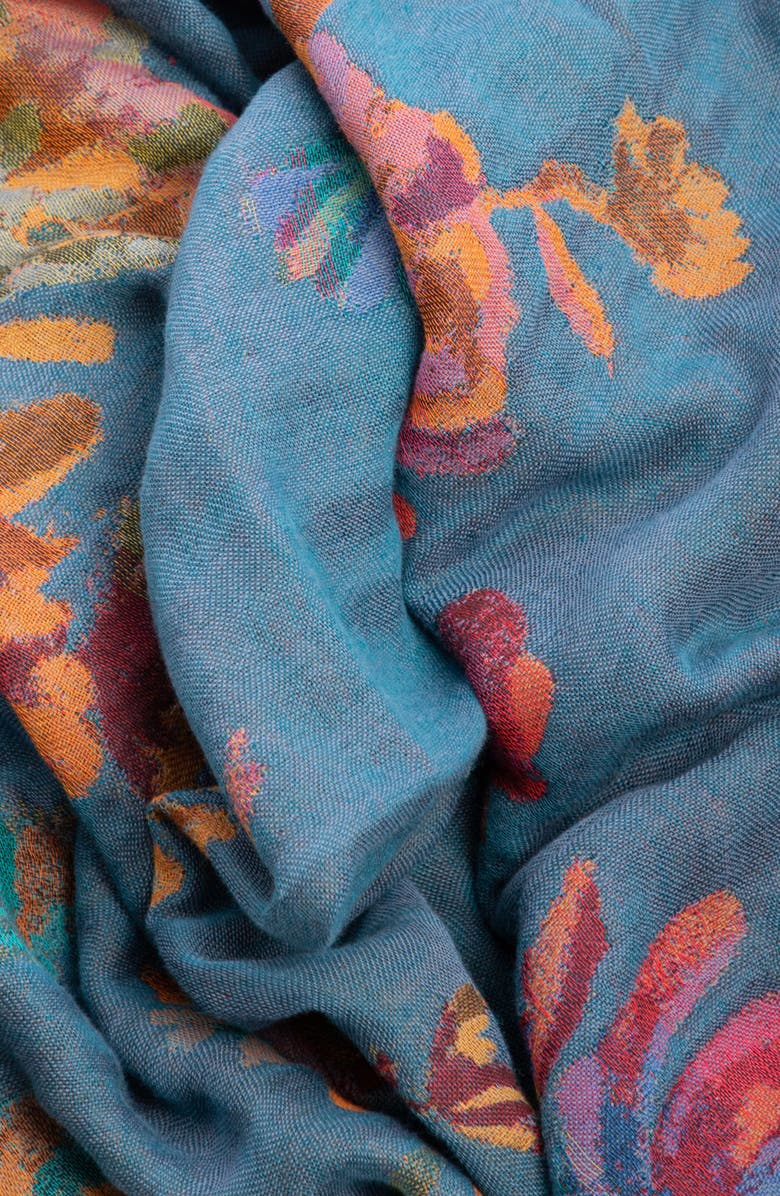 SAACHI Reversible Floral Scarf, Alternate, color, 