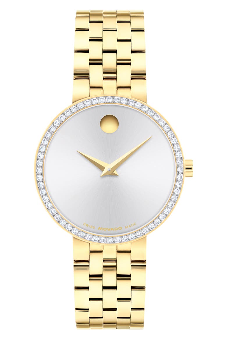 Museum Classic Lab Grown Diamond Bracelet Watch, 29.5mm video