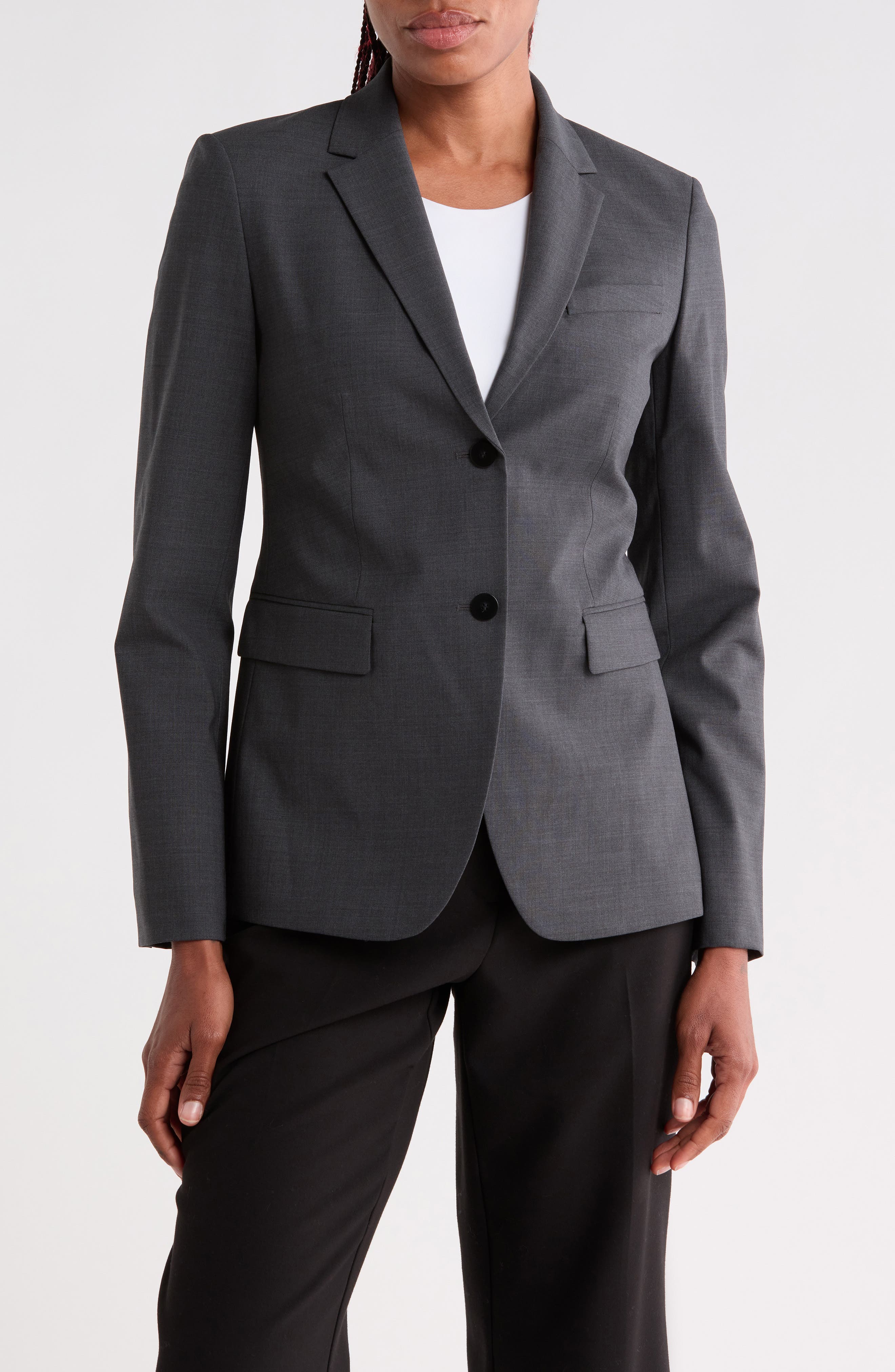 Classic Two Button Blazer