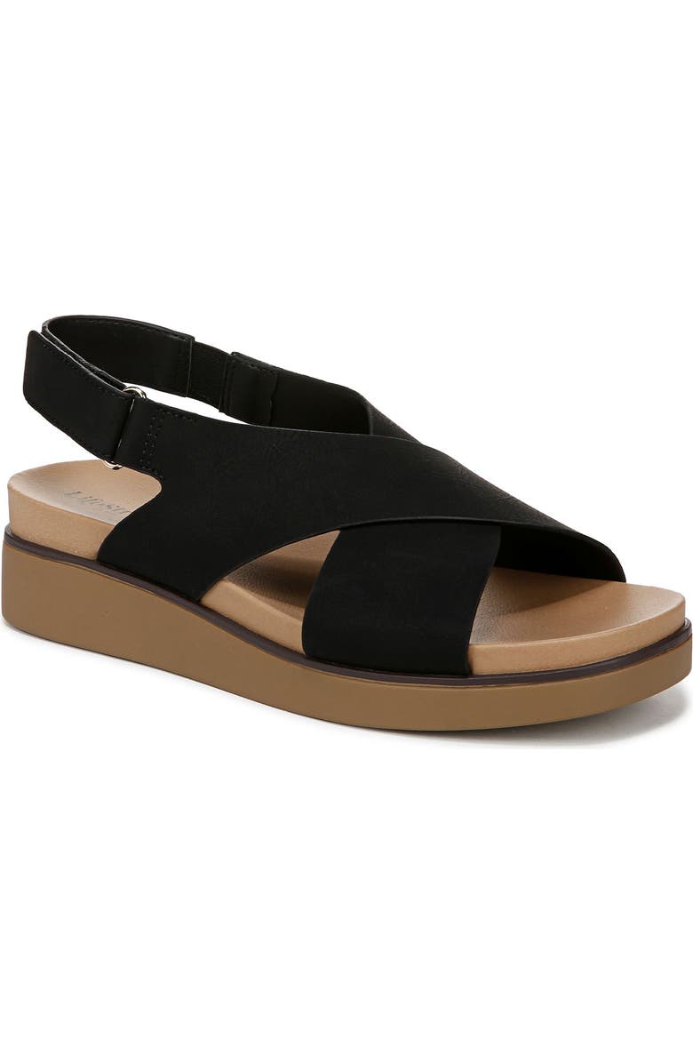 LifeStride Georgina Slingback Platform Wedge Sandal, Main, color,