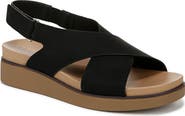 LifeStride Georgina Slingback Platform Wedge Sandal