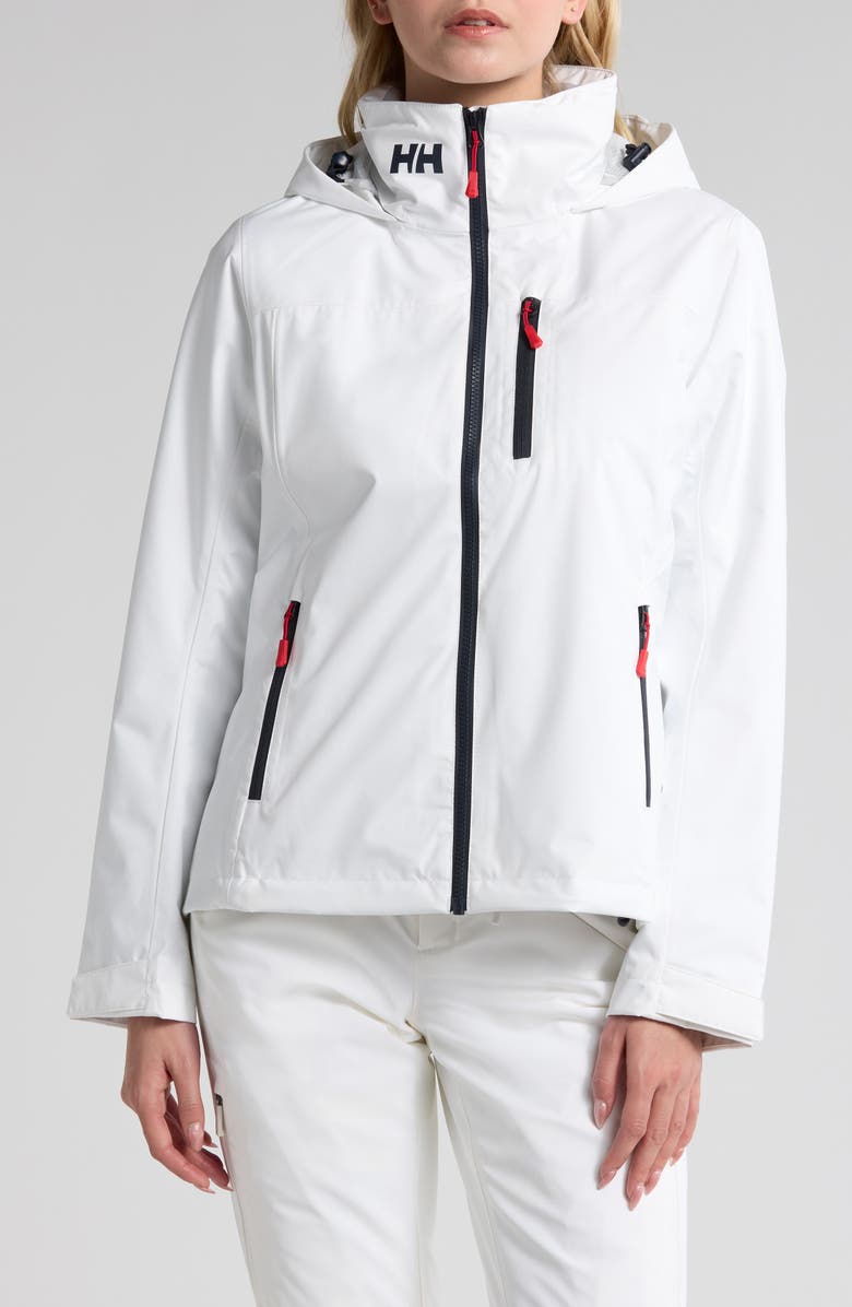 Helly Hansen Crew 2.0 Waterproof Midlayer Hooded Sailing Jacket, Alternate, color, 