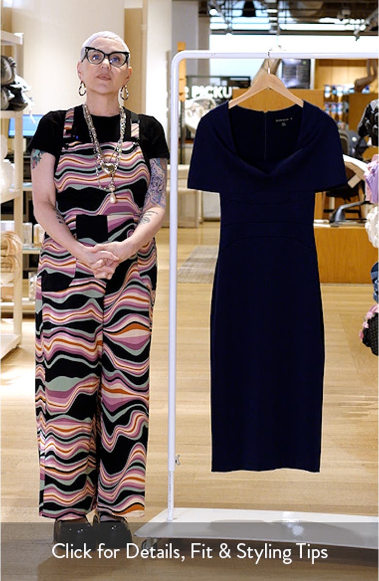 Bernice Cocktail Midi Dress, sales video thumbnail