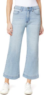 CURVE APPEAL Summer in the City 27-Inch High Rise Crop Flare Leg Jeans