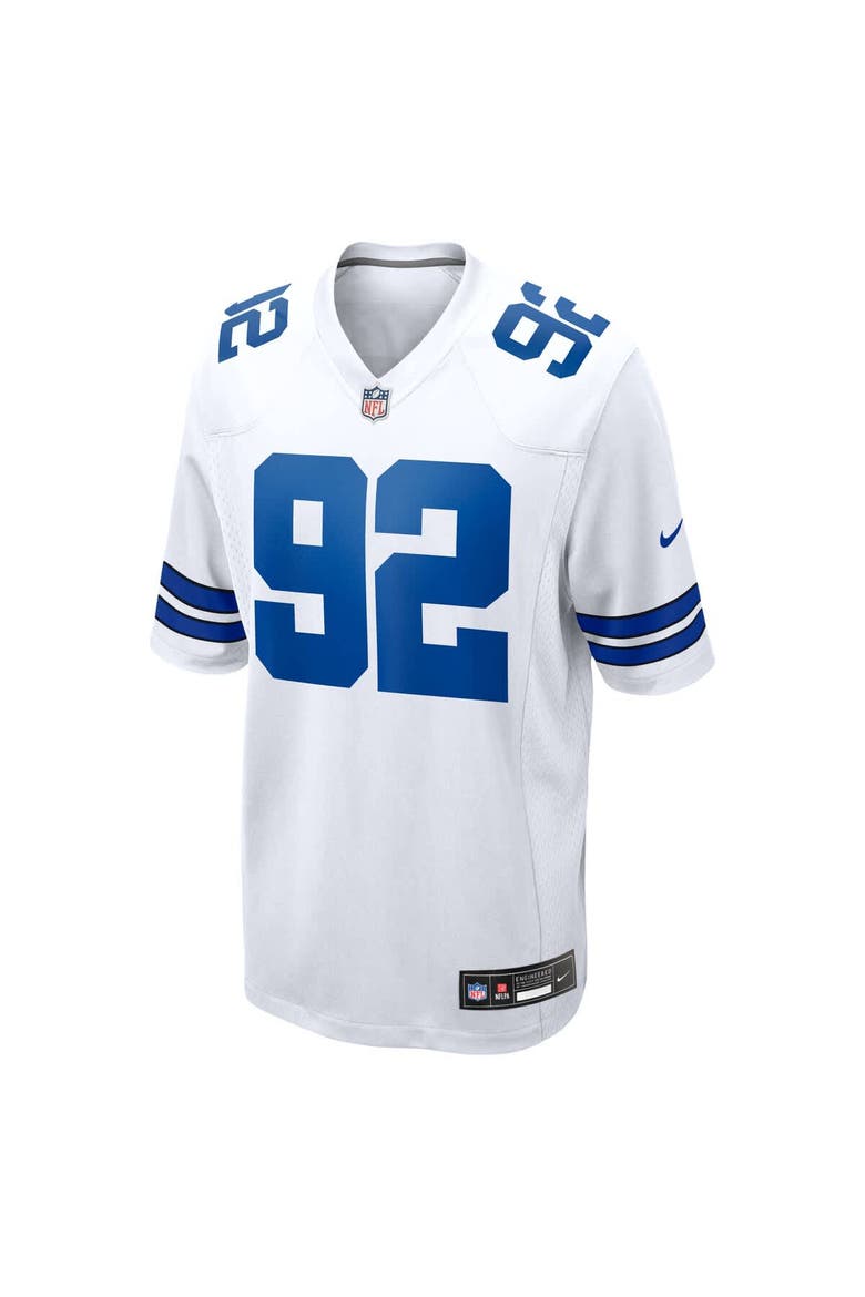 Men's Nike Quinnen Williams White Dallas Cowboys Game Jersey, Alternate, color, White