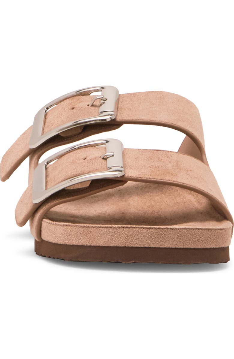 Madden Girl Bodiee Slide Sandal, Alternate, color, Sand Fab