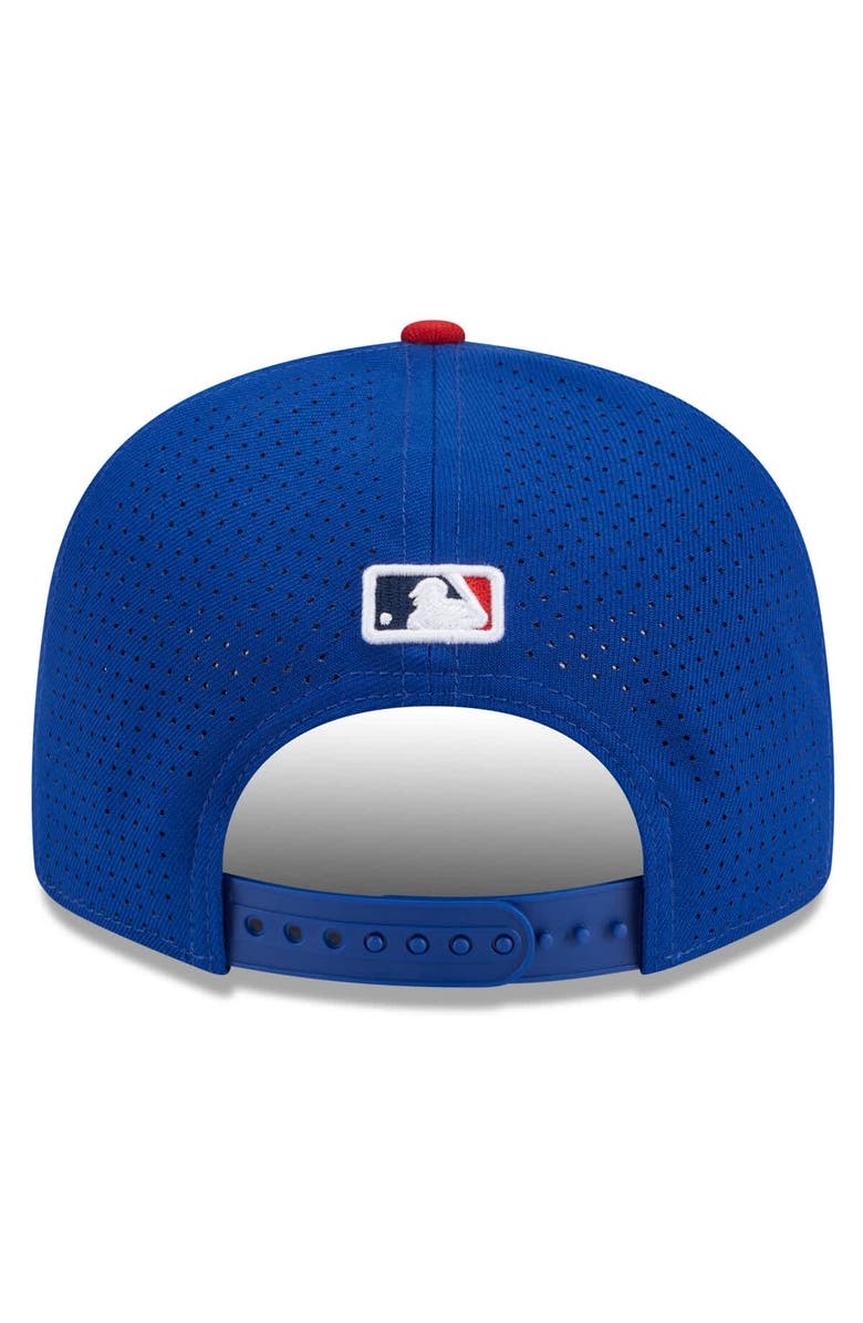 New Era Men's New Era Blue/Red St. Louis Cardinals 2025 MLB All-Star Game Workout Side Patch 9FIFTY Snapback Hat, Alternate, color, Blue