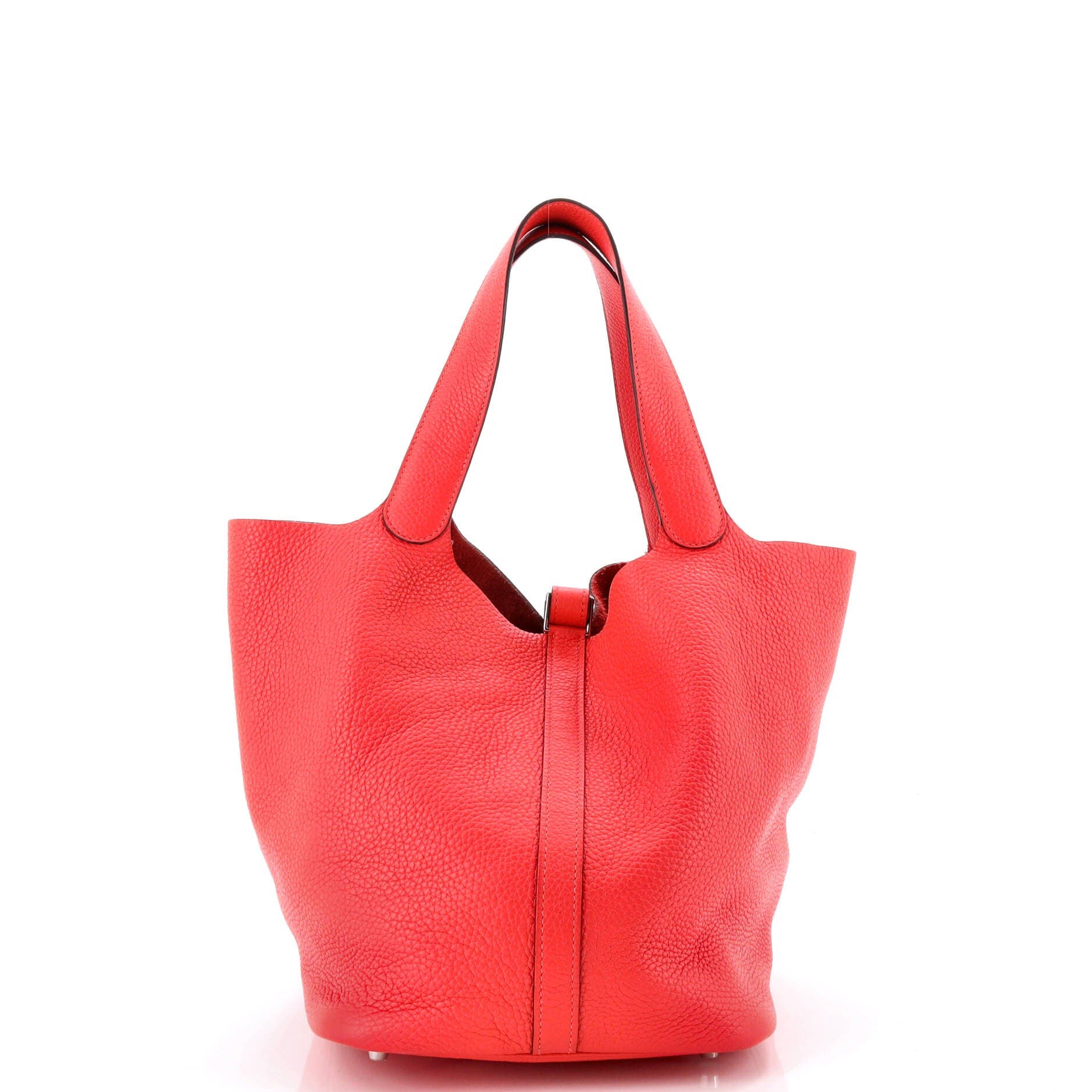 Picotin Lock Bag Clemence GM, Alternate, color, Rose Texas
