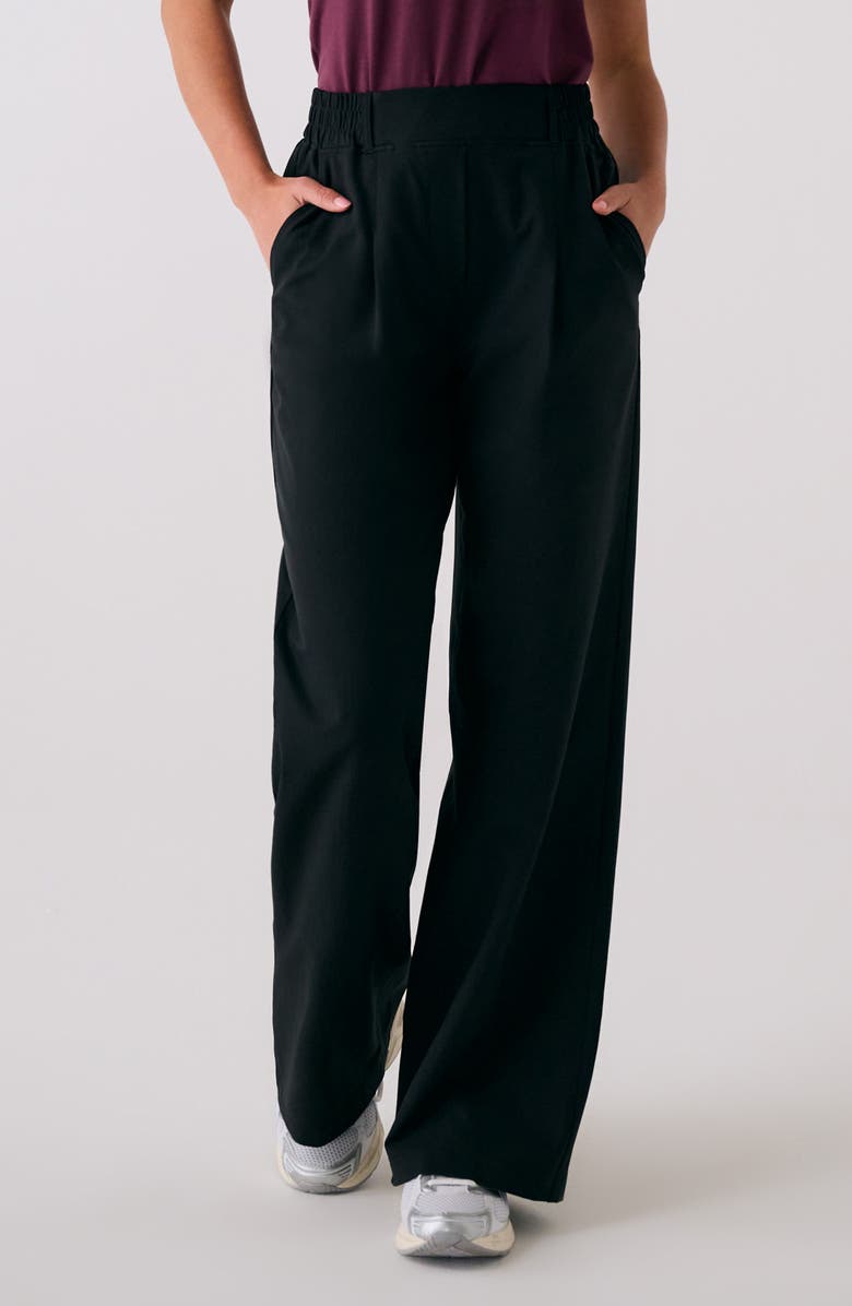 Lole Connect Wide Leg Pants, Main, color, Black