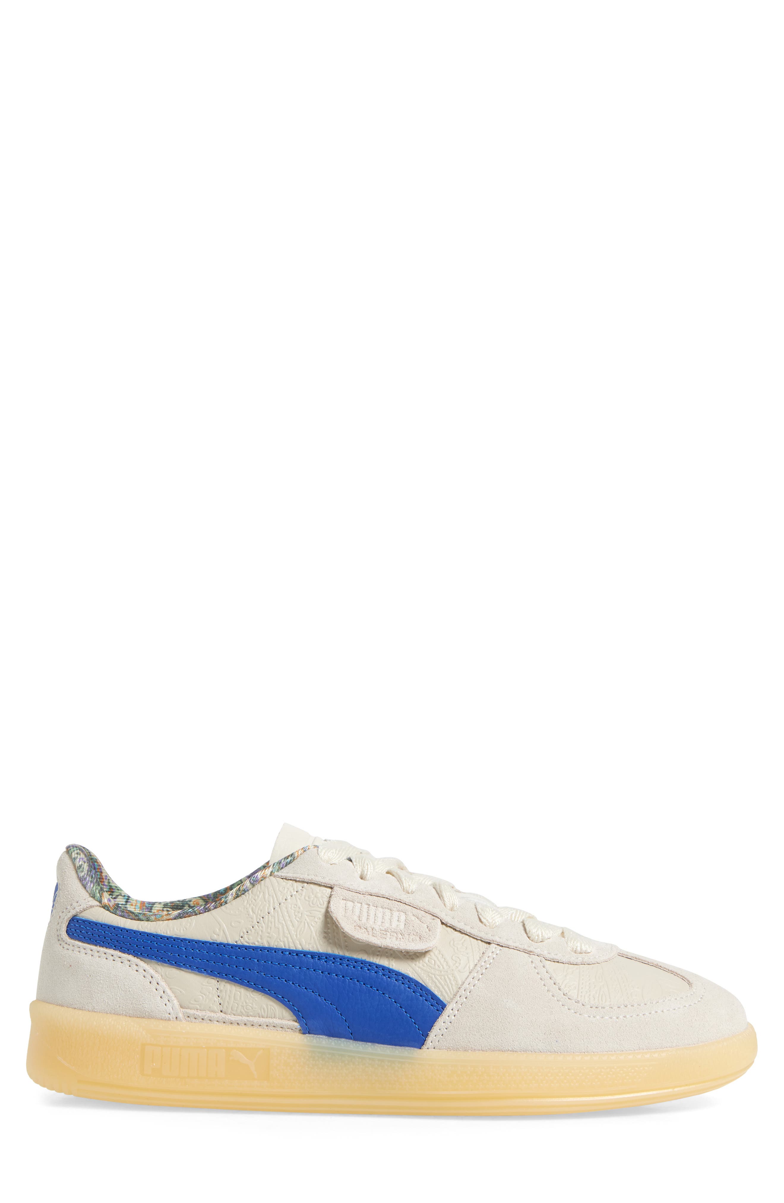 Palermo Bomber Sneaker, Alternate, color, ALPINE SNOW-VIVID BLUE