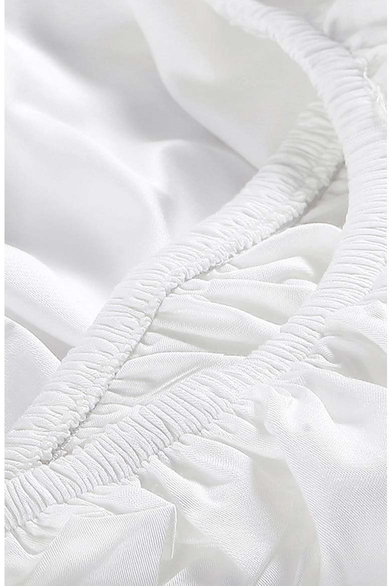 Premium Fitted Sheet, Alternate, color, WHITE