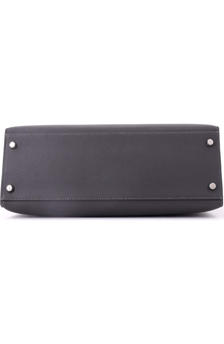 Pre-Owned Hermes Kelly Handbag Grey Epsom with Palladium Hardware 32, Alternate, color, Graphite