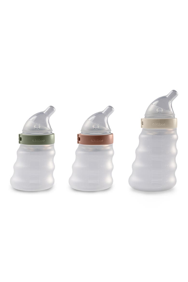 Elite 3-Pack Baby Bottles, Main, color, MULTI