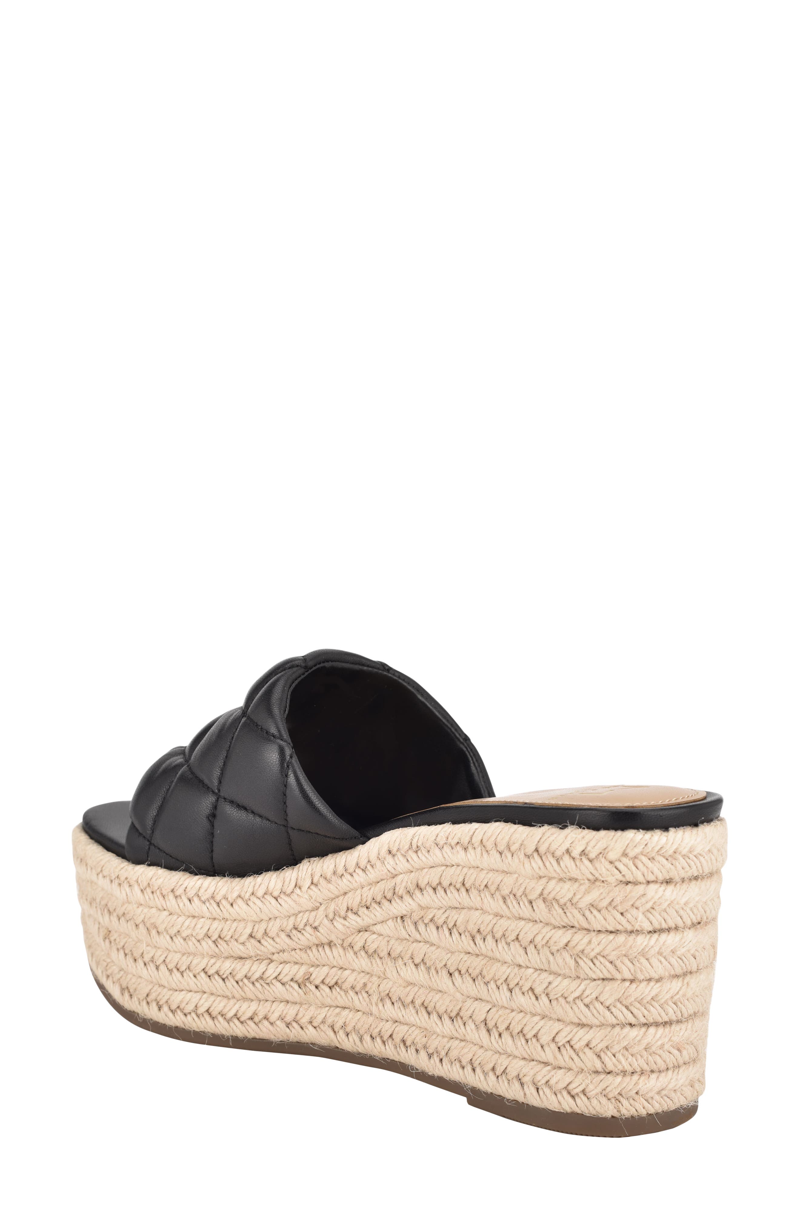 Marc Fisher LTD Velia Espadrille Platform Sandal, Alternate, color, 