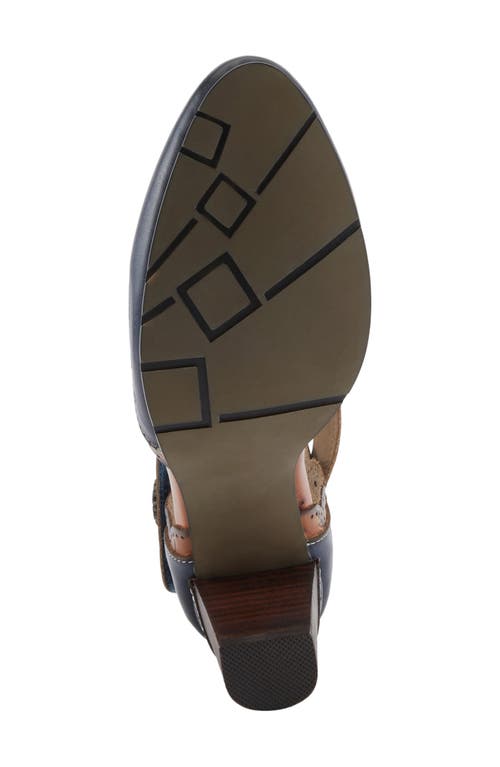 L'artiste By Spring Step Sayyes Ankle Strap Pump In Multi
