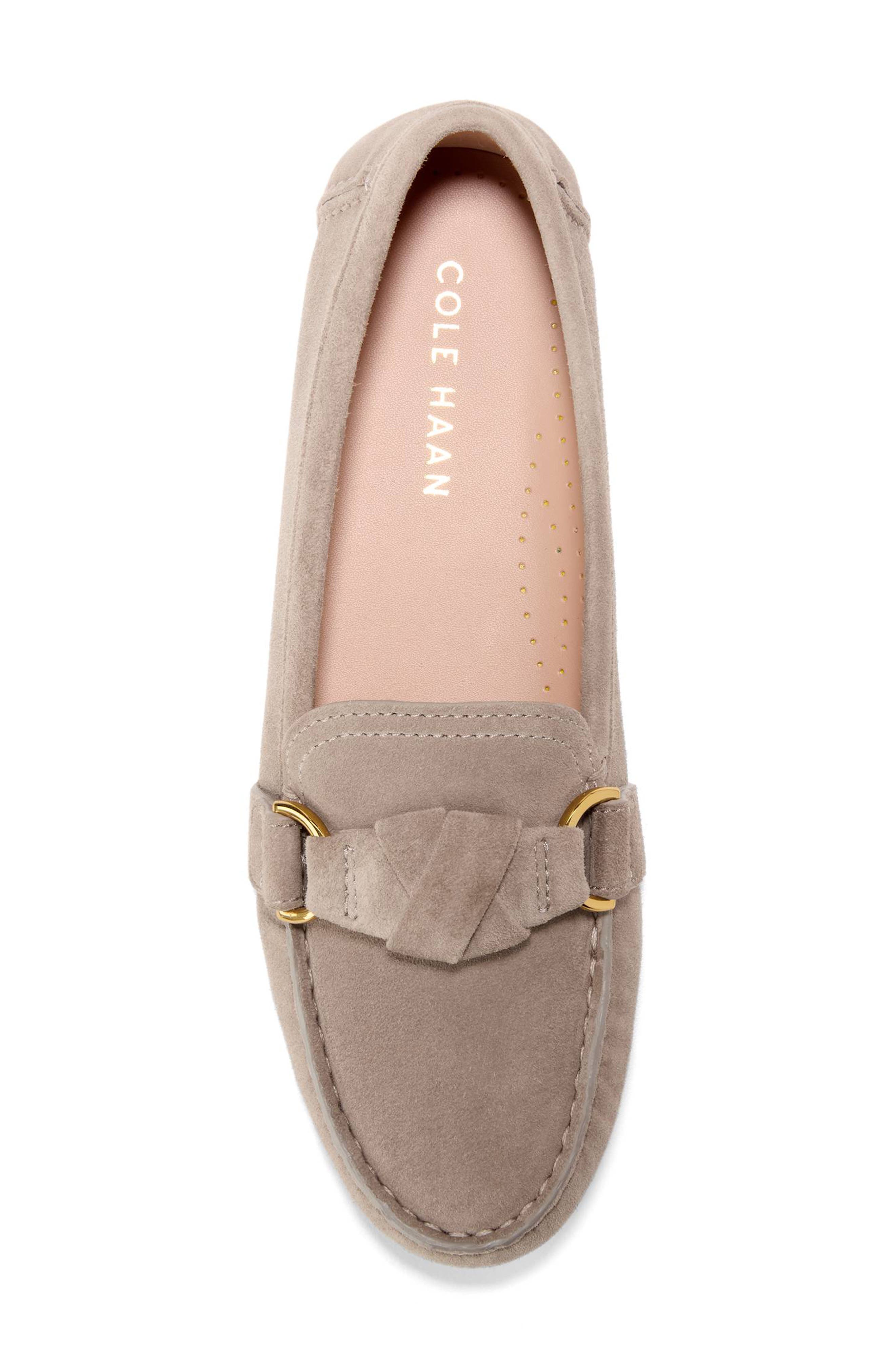 Emmie Bow Driver Loafer, Alternate, color, CH IRISH COFFEE SDE