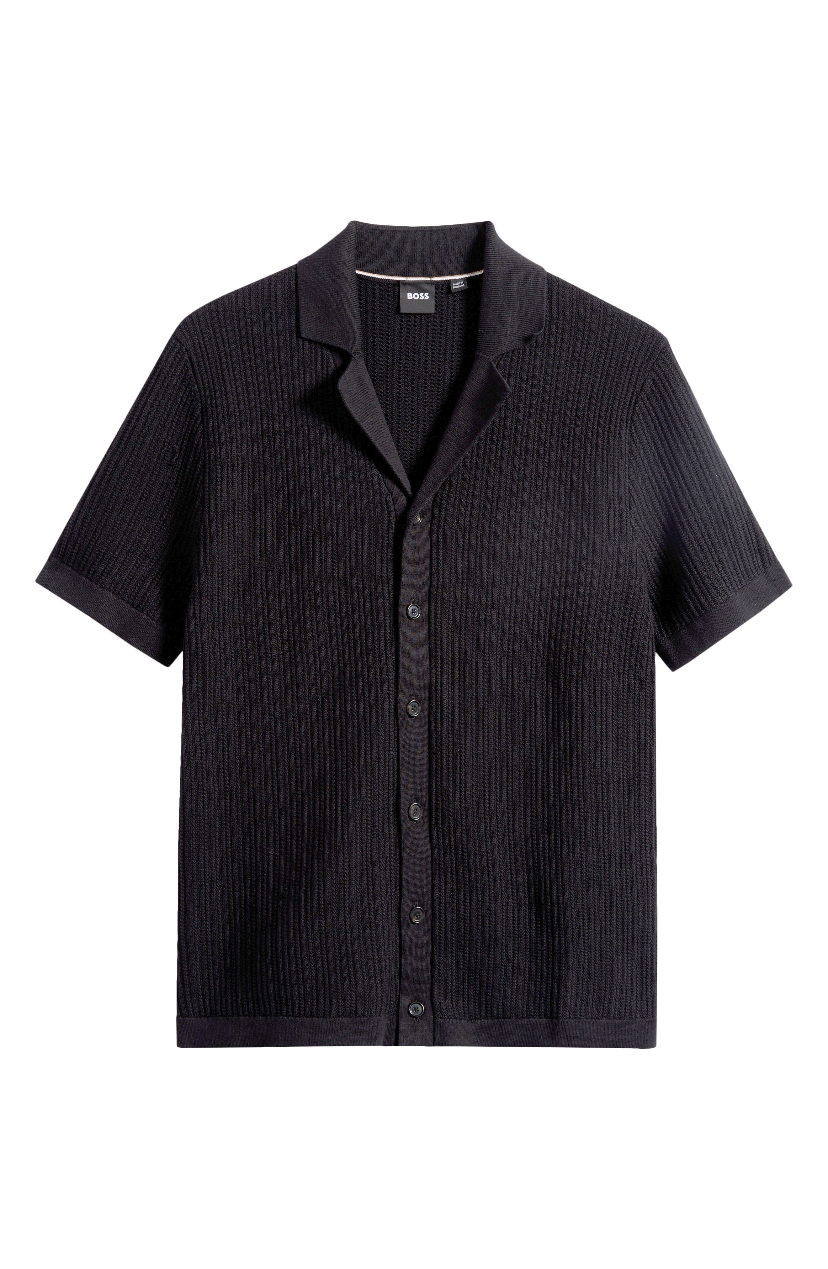 Мужские кардиганы BOSS Lomaro Short Sleeve Cardigan — фото 5
