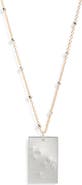 Set & Stones Zodiac Constellation Pendant Necklace