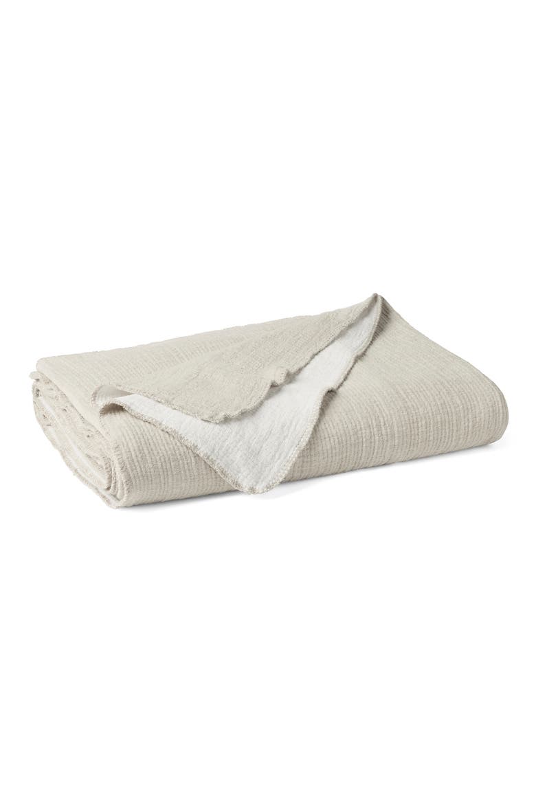 Cozy Organic Cotton Blanket, Main, color, STONE