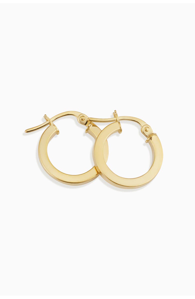 Oradina 18K Yellow Gold Little Darlings Mini Hoops, Alternate, color, Yellow Gold