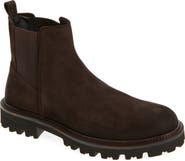 BOSS Julio Lugged Suede Chelsea Boot