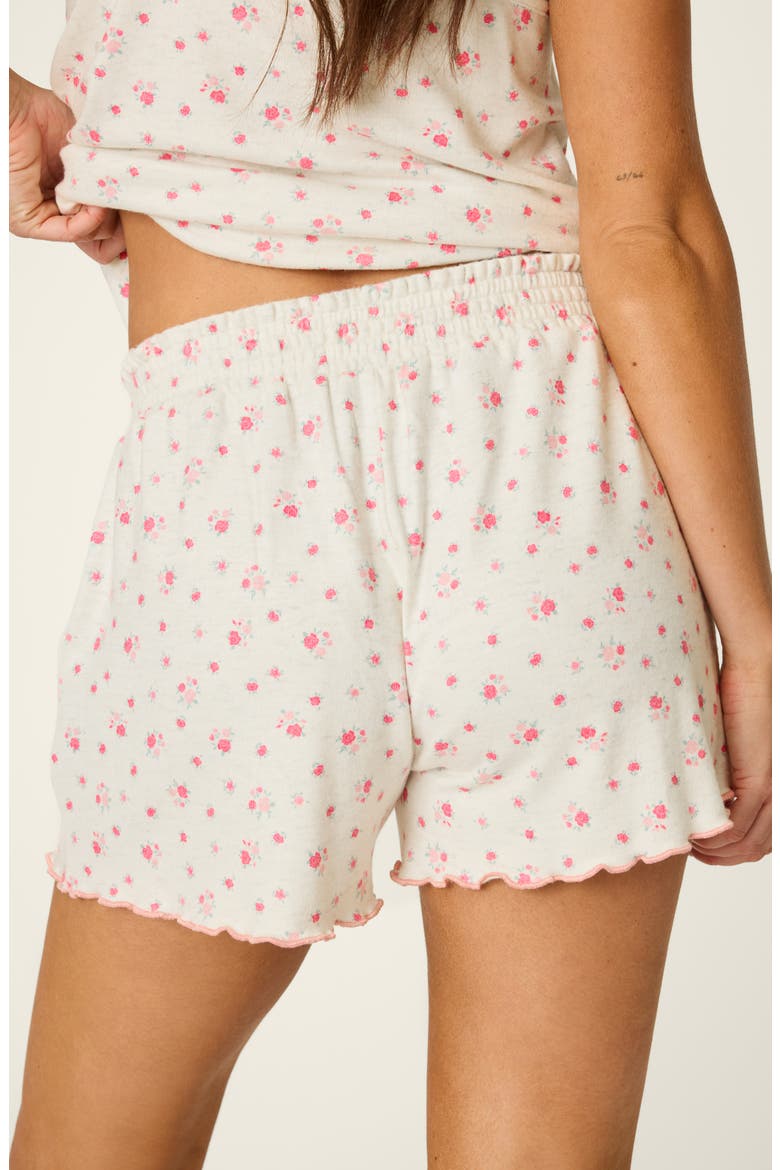 Romantic Rose Sleep Shorts, Alternate, color, H CLOUD