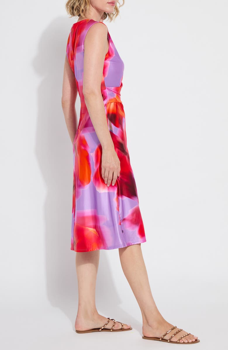 Lysse Raquel Drape Midi Dress, Alternate, color, 