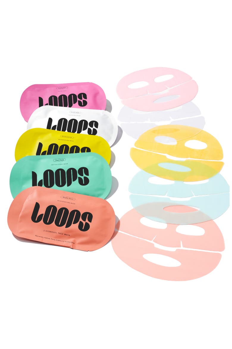 Variety 5-Pack Face Masks, Alternate, color, VARIETY