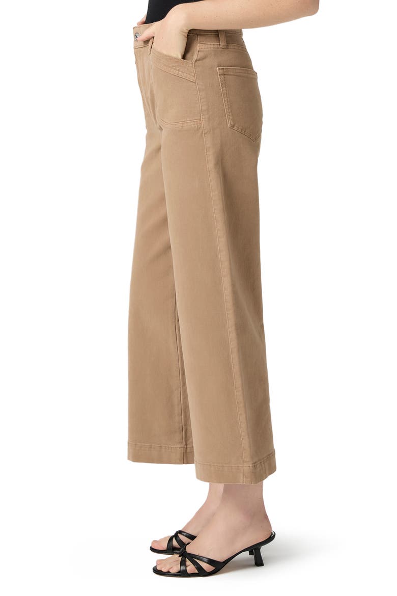 Anessa High Waist Ankle Wide Leg Jeans, Alternate, color, VINTAGE CANEWOOD