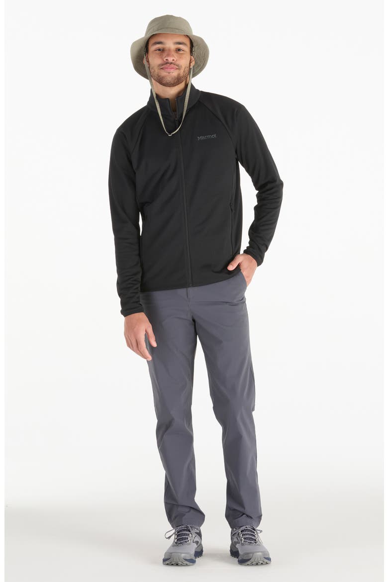 Leconte Full Zip Fleece Jacket, Alternate, color, BLACK