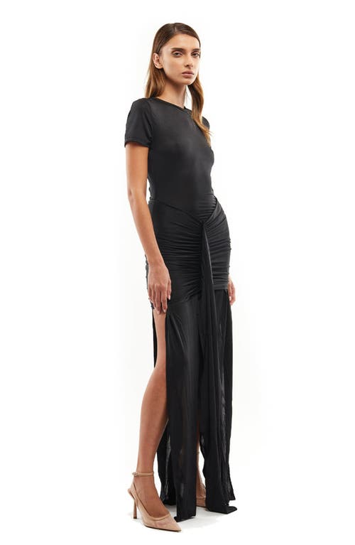 Mother Of All Viola T Shirt Dress In Black