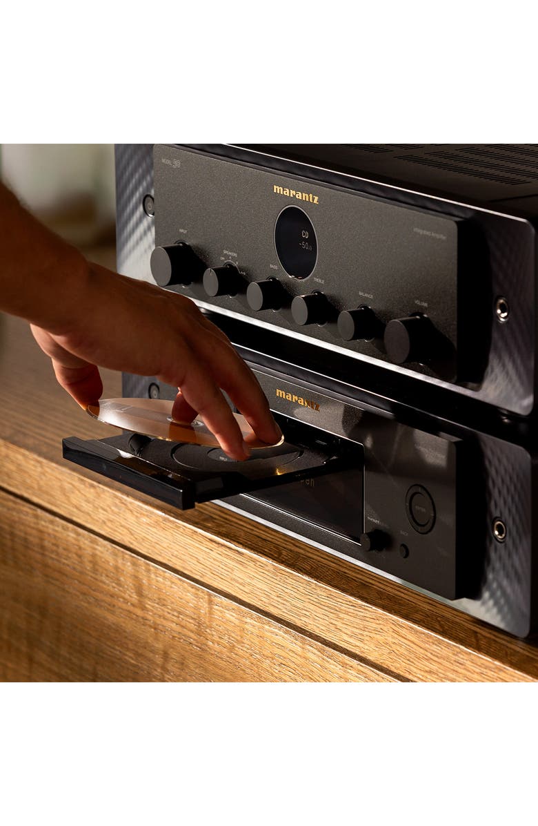 Marantz CD 50n High-Resolution Network Digital Audio and CD Player, Alternate, color, Black