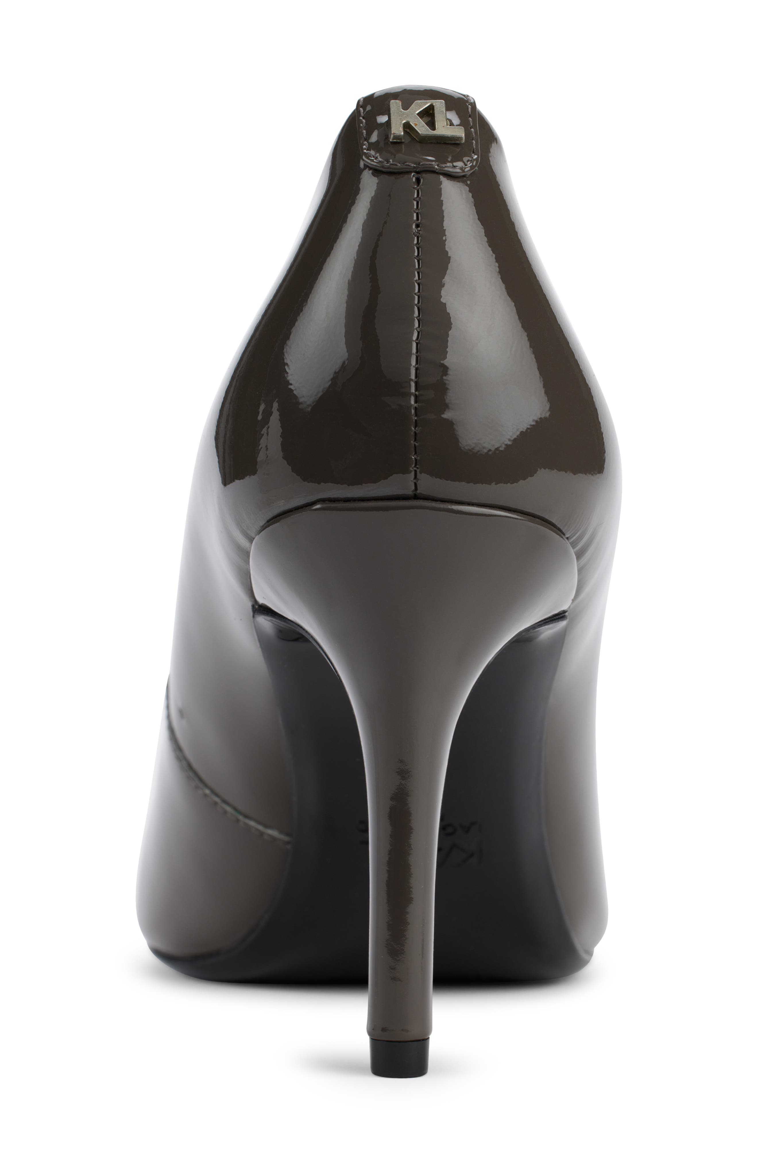 KARL LAGERFELD PARIS Royale Pointed Toe Pump, Alternate, color, 