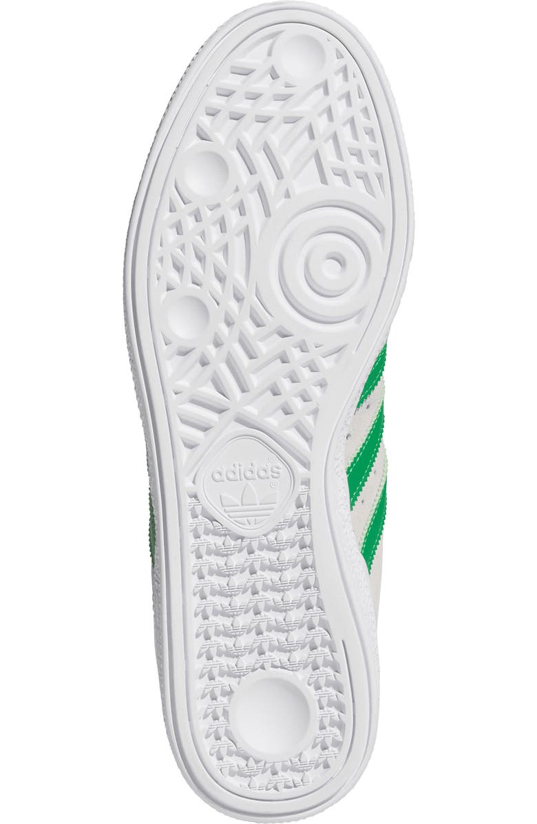 adidas Busenitz Skate Sneaker, Alternate, color, Crystal White/ Gold Metallic