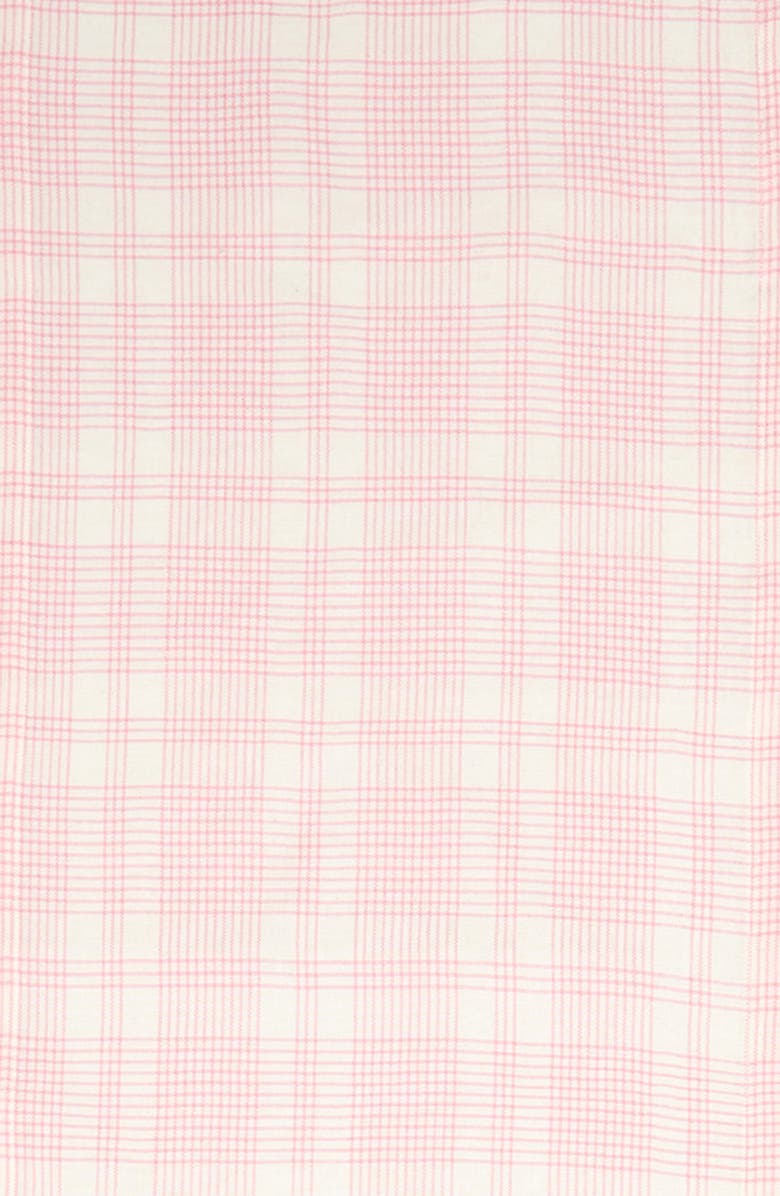 Heather Taylor Home Marianne Plaid Table Runner, Alternate, color, Peony