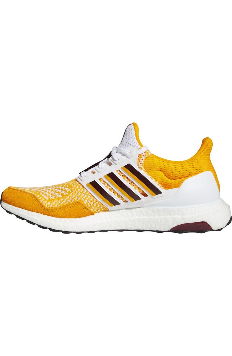 adidas Gold/White Arizona State Sun Devils Ultraboost 1.0 Running Shoe, Alternate, color,