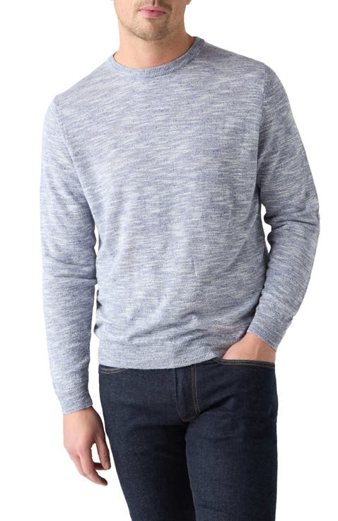 Robbins Linen Silk Crewneck Sweater