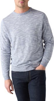 Robert Talbott Robbins Linen Silk Crewneck Sweater