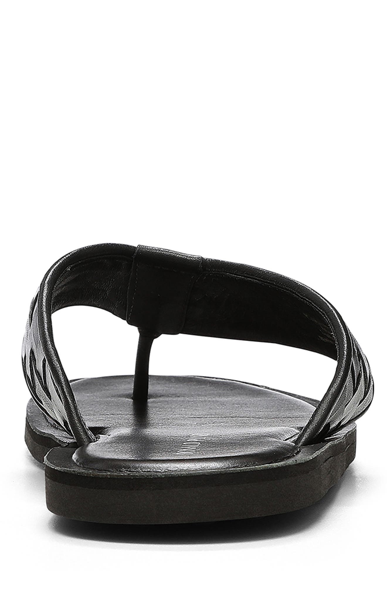 Donald Pliner Woven Leather Flip Flop, Alternate, color, 